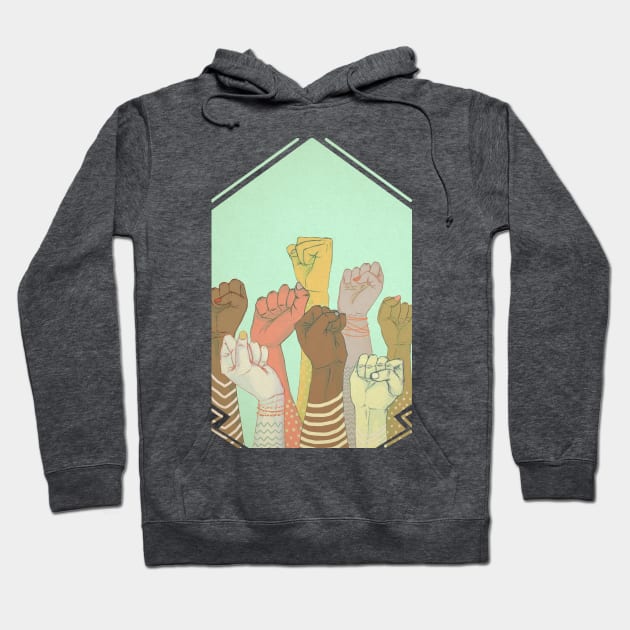 together Hoodie by Borjon